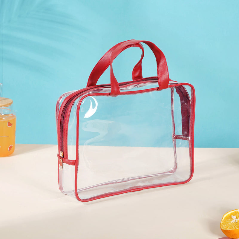 Red Travel Kit Set of 4