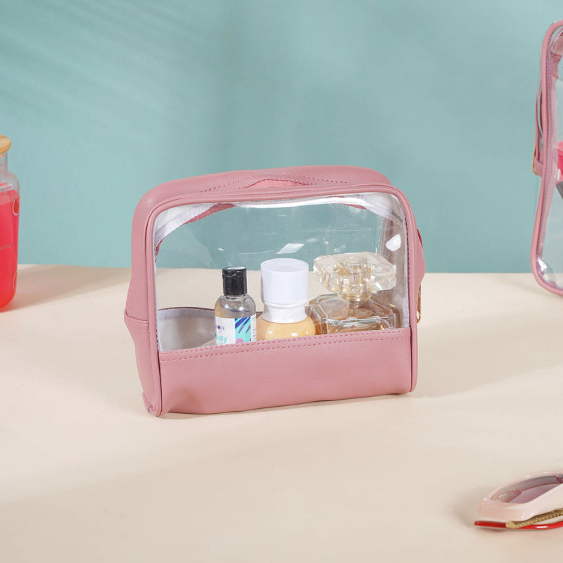 Pink Travel Kit Set of 4