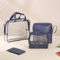 Navy Blue Travel Kit Set of 4