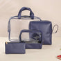 Navy Blue Travel Kit Set of 4