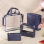 Navy Blue Travel Kit Set of 4