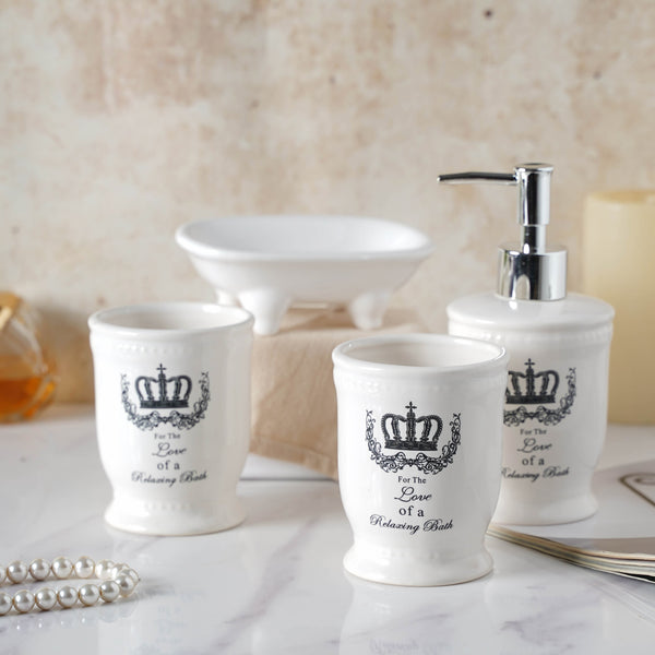 Bathroom Accessories Set Ceramic