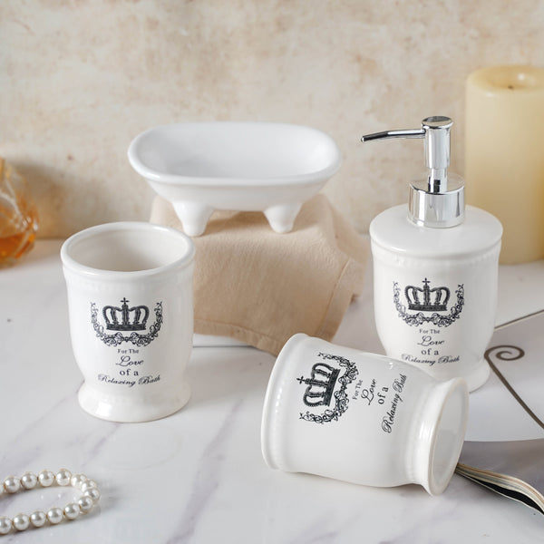 Bathroom Accessories Set Ceramic