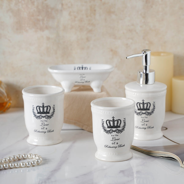 Bathroom Accessories Set Ceramic