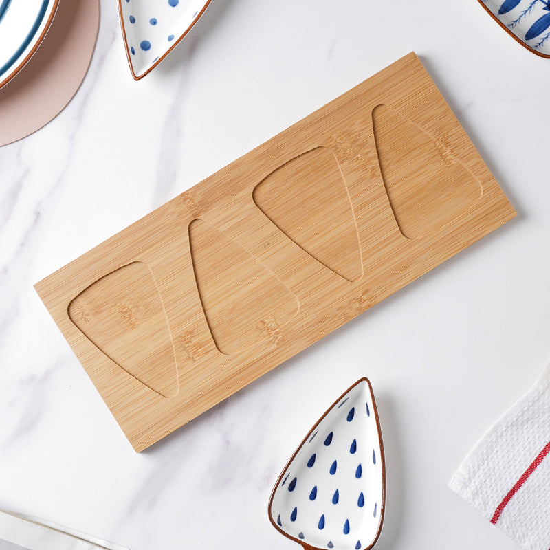 Leaf Platter - Ceramic platter, serving platter, fruit platter | Plates for dining table & home decor