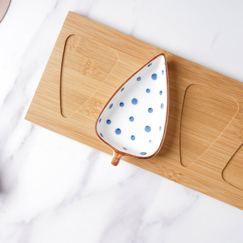 Leaf Platter - Ceramic platter, serving platter, fruit platter | Plates for dining table & home decor