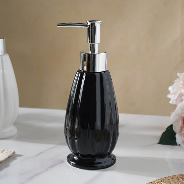 Glazed Ceramic Soap Dispenser