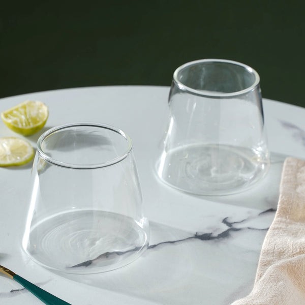 Drinks Glass Set of 2