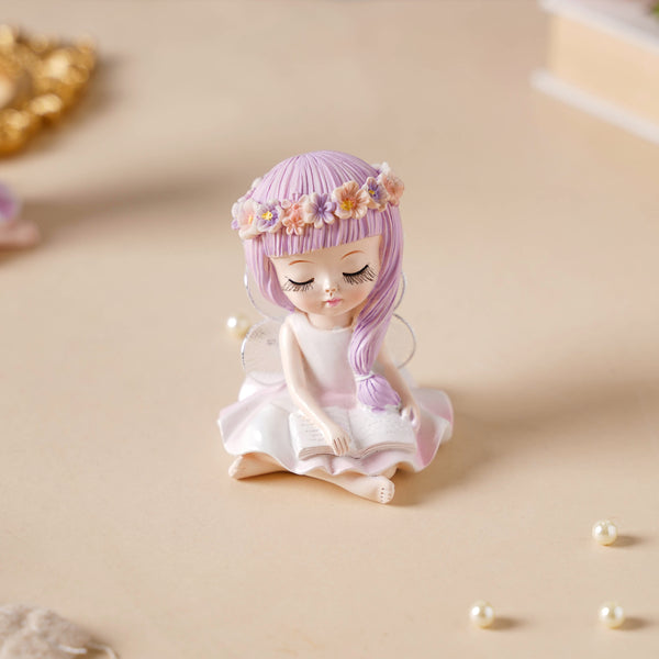 Fairy With Book Showpiece Small