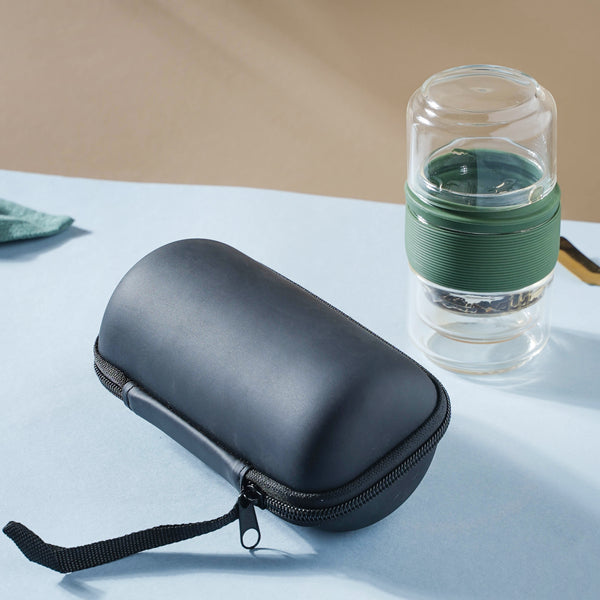Glass Travel Teapot Set