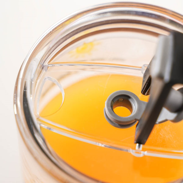 Sunshine Glass Tumbler Small With Lid And Straw 350 ml