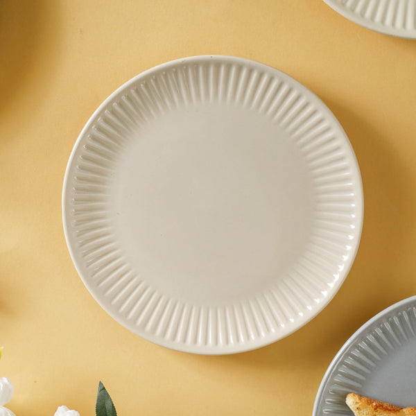Snack Ceramic Plate 8 inch