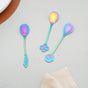 Quirky Steel Spoon Set of 3
