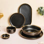 VERA Black 27 Piece Dinner Set For 6