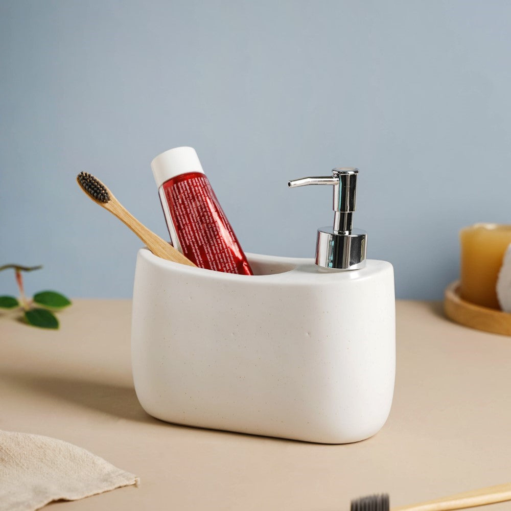 Soap Dispenser With Built-In Brush Holder 950 ml