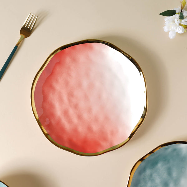 Ombre Ceramic Dinner Plate
