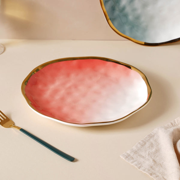Ombre Ceramic Dinner Plate