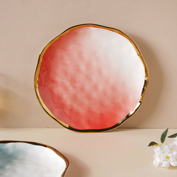 Ombre Ceramic Dinner Plate