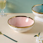 Pink Ombre 21 Piece Dinner Set For 6