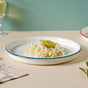 Toujours Dinner Plate - Serving plate, snack plate, ceramic dinner plates| Plates for dining table & home decor
