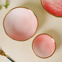 Pink Ombre 21 Piece Dinner Set For 6