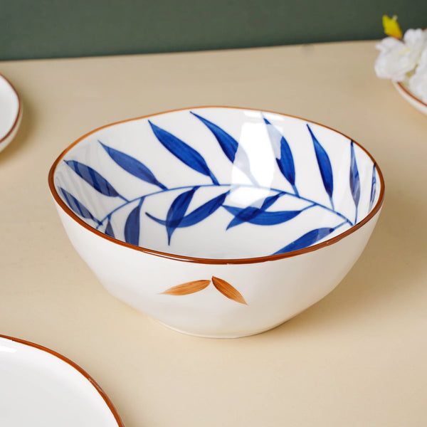 Palm Leaf 27 Piece Dinner Set For 6