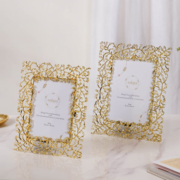 Souvenir Golden Photo Frame Large
