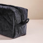 Sleek Black Cosmetic Bag Set Of 3