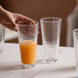 Pebble Textured Tall Drinkware Set Of 6 350 ml