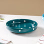 Polka Dots Round Deep Plate - Serving plate, snack plate, dessert plate | Plates for dining & home decor