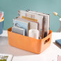 Multipurpose Storage Basket Orange Set Of 2 11 Inch - Basket | Organizer | Kitchen basket | Storage basket