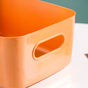 Multipurpose Storage Basket Orange Set Of 2 11 Inch - Basket | Organizer | Kitchen basket | Storage basket
