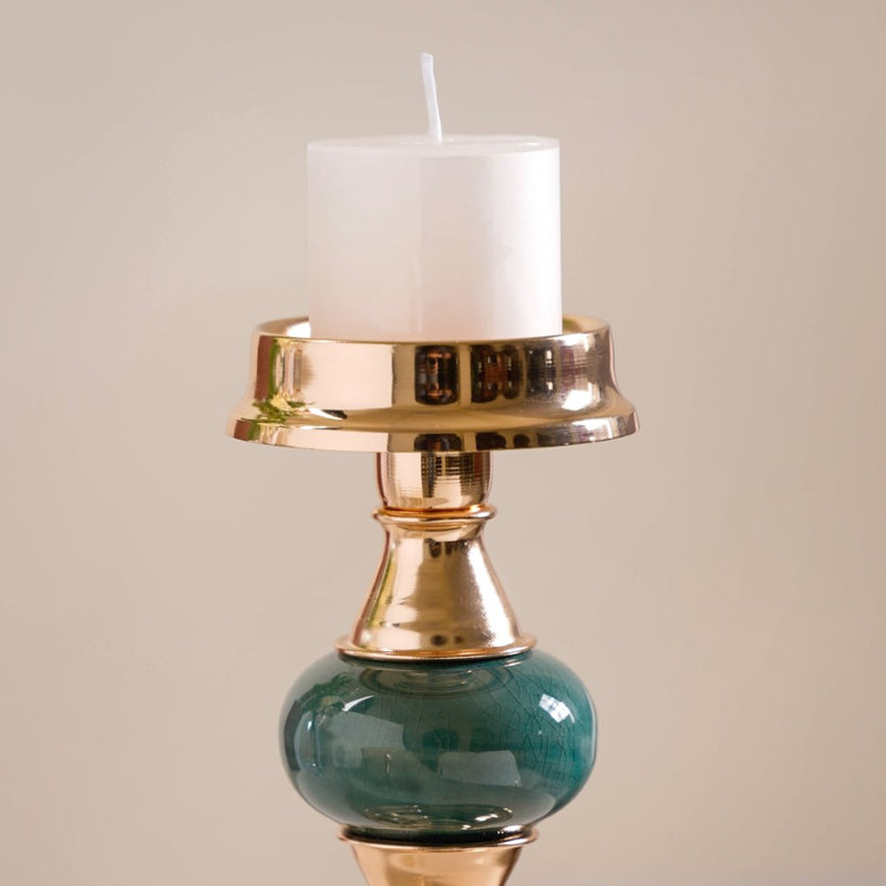 Emerald Decorative Candle Holder Set Of 2- Candle Holder, Decorative Candle Holders, Set of 2 Candle, Elegant Victorian Decor, Candle Holder Set