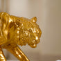 Royal Tiger Figurine Gold - Showpiece | Home decor item | Room decoration item