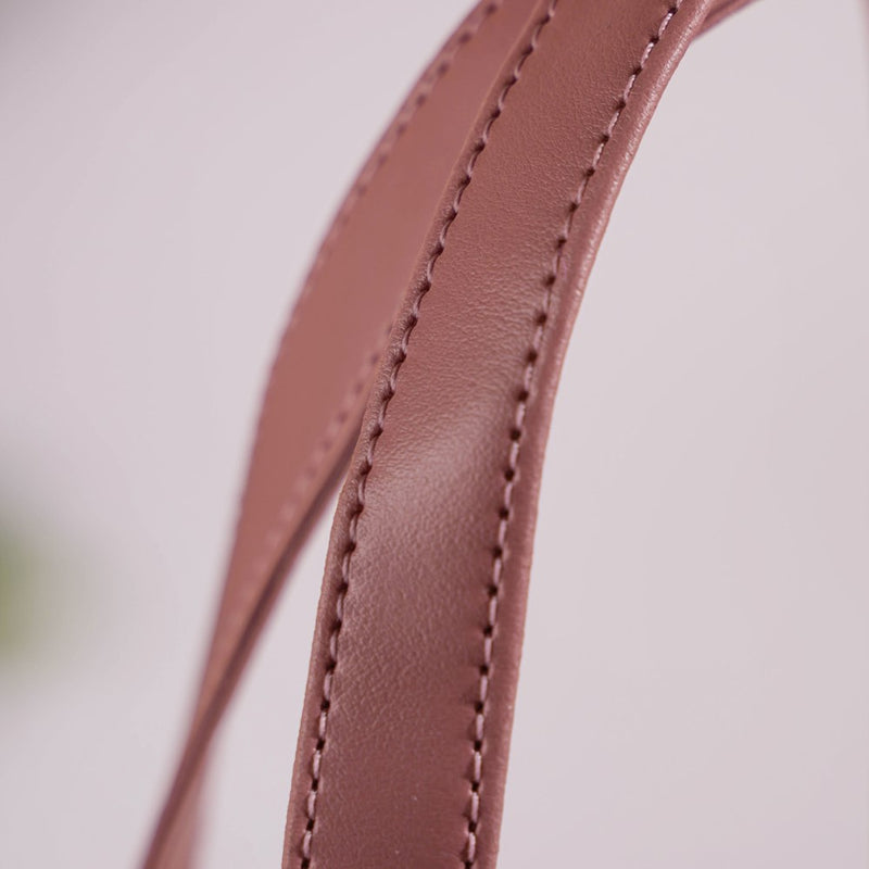 Sustainable Carryall Handbag Pink Small 11 X 10 Inch