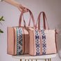 Sustainable Carryall Handbag Pink Small 11 X 10 Inch