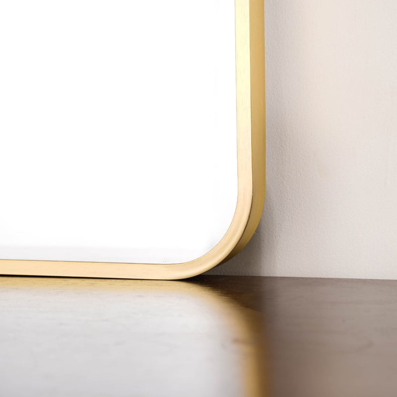 Bedroom Wall Mirror Gold 27 x 20 Inches - Wall mirror for home decor | Living room, bathroom & bedroom decoration ideas