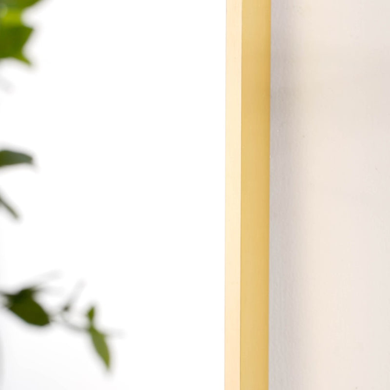 Bedroom Wall Mirror Gold 27 x 20 Inches - Wall mirror for home decor | Living room, bathroom & bedroom decoration ideas