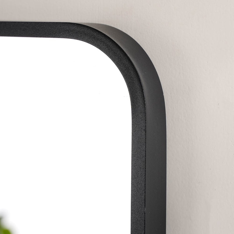 Dressing Table Mirror Black 23 x 16 Inches - Wall mirror for home decor | Living room, bathroom & bedroom decoration ideas