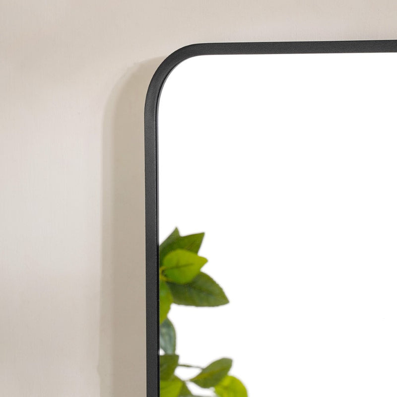Dressing Table Mirror Black 23 x 16 Inches - Wall mirror for home decor | Living room, bathroom & bedroom decoration ideas