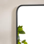 Dressing Table Mirror Black 23 x 16 Inches - Wall mirror for home decor | Living room, bathroom & bedroom decoration ideas