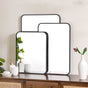 Dressing Table Mirror Black 23 x 16 Inches - Wall mirror for home decor | Living room, bathroom & bedroom decoration ideas