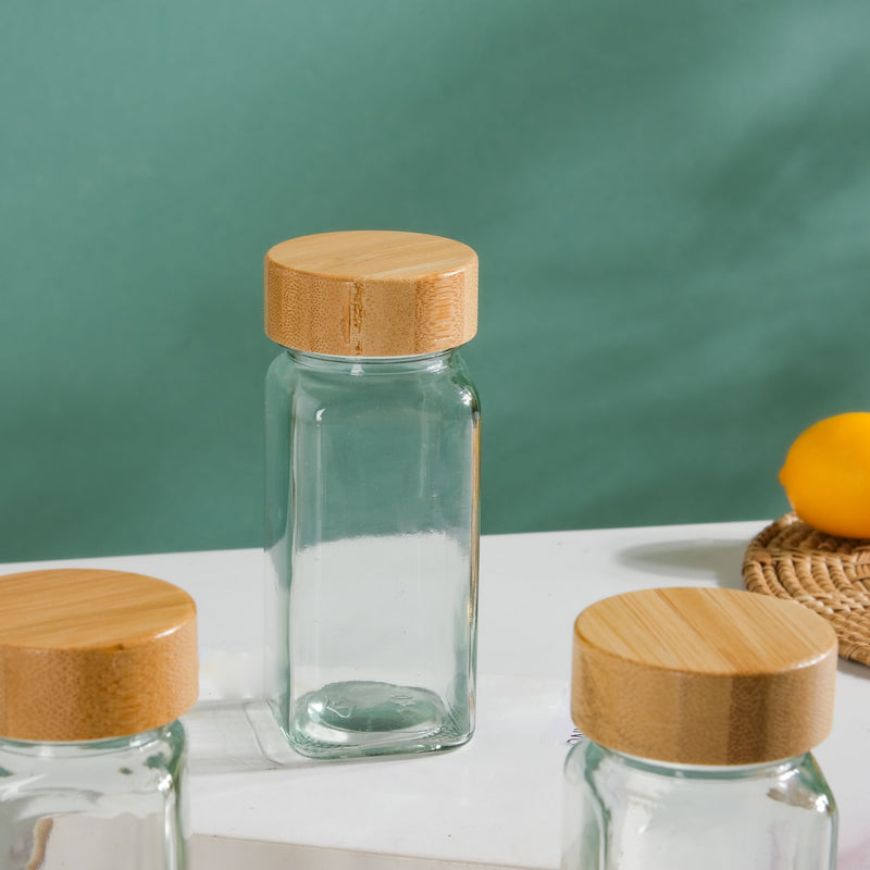 Seasoning Jars With Lid Set Of 6 100ml - Jar