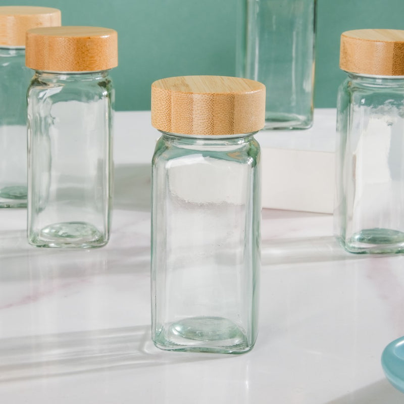 Seasoning Jars With Lid Set Of 6 100ml - Jar