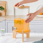Glass Drink Dispenser - Water dispenser, juice dispenser | Glass dispenser for Dining table & Home decor