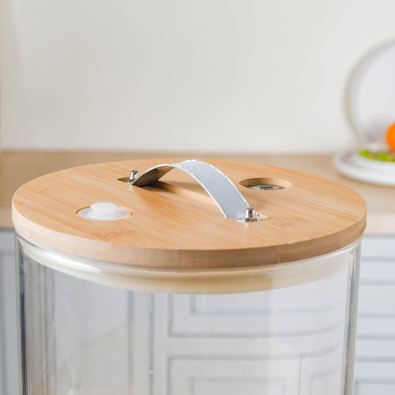 Glass Drink Dispenser - Water dispenser, juice dispenser | Glass dispenser for Dining table & Home decor