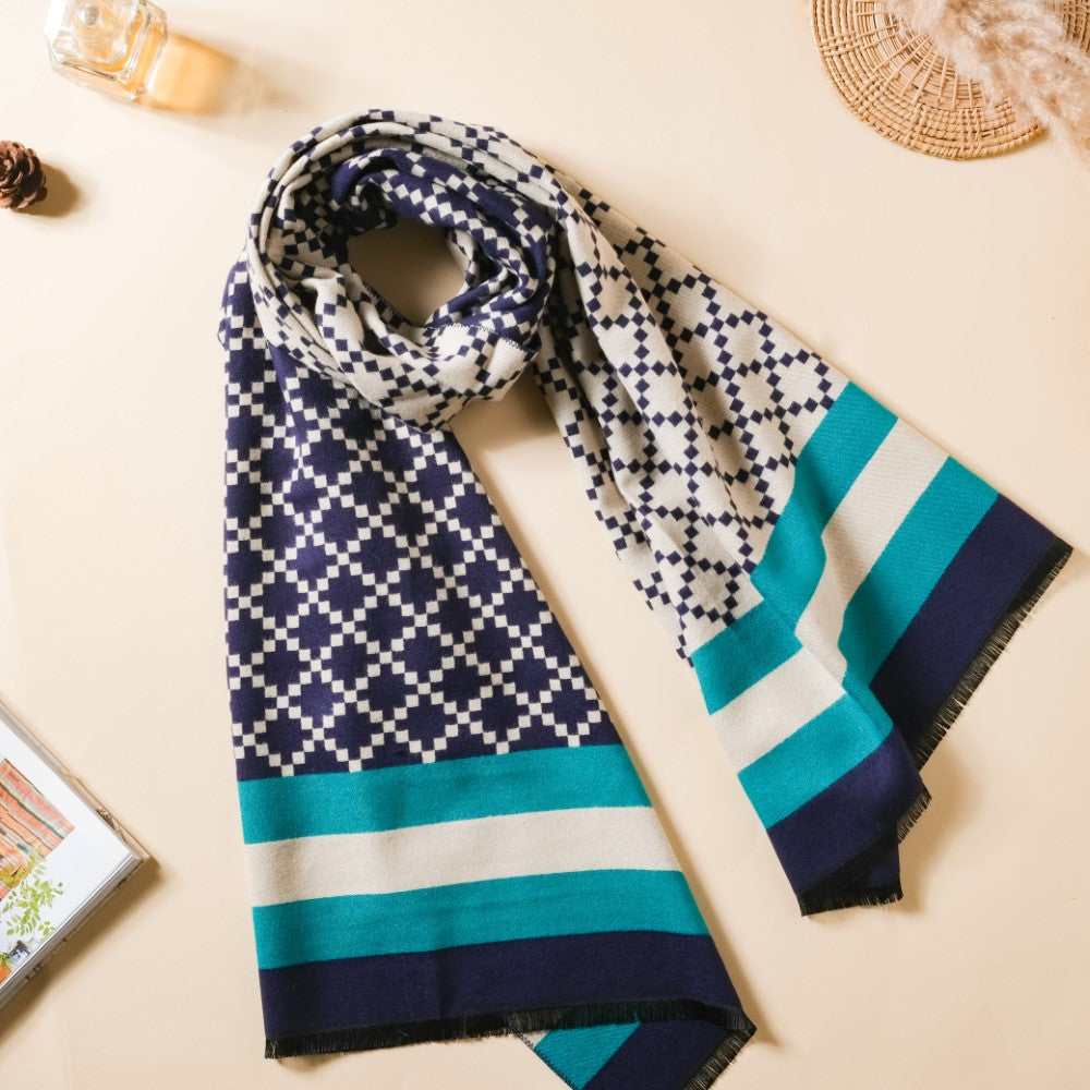 Chequered Super Soft Scarf For Women Online Premium Scarf Nestasia