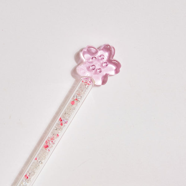 Sakura Glass Stirrer Set Of Two 7 Inch