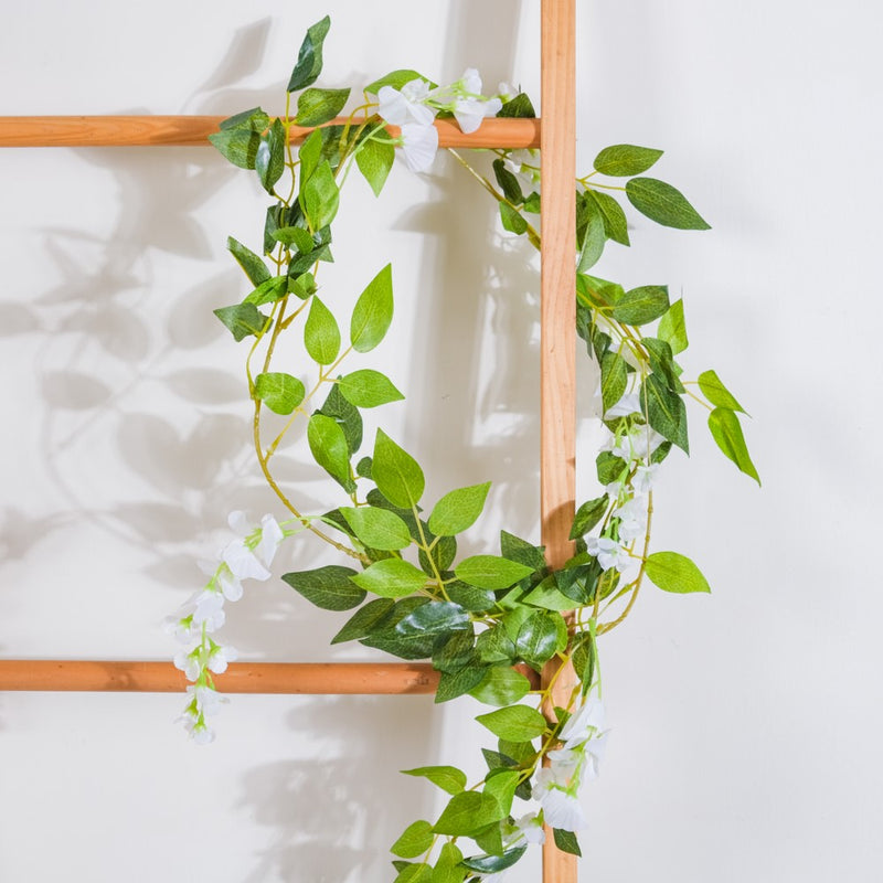 Party Floral Decor Vine Snow White - Artificial flower | Flower for vase | Home decor item | Room decoration item