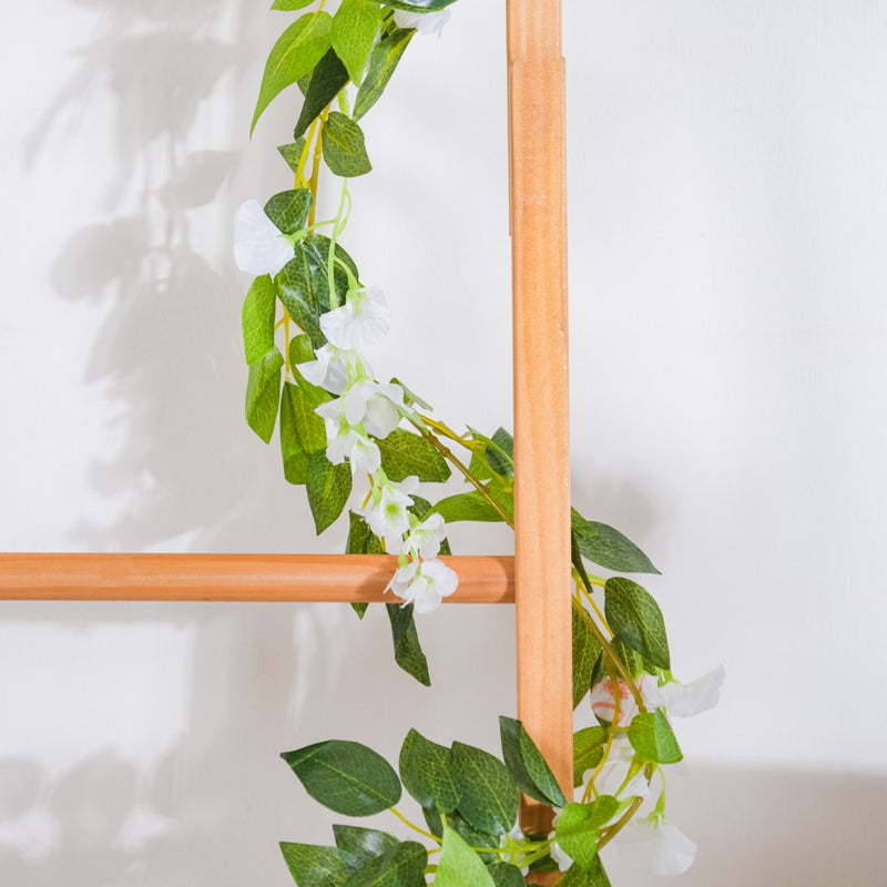 Party Floral Decor Vine Snow White - Artificial flower | Flower for vase | Home decor item | Room decoration item